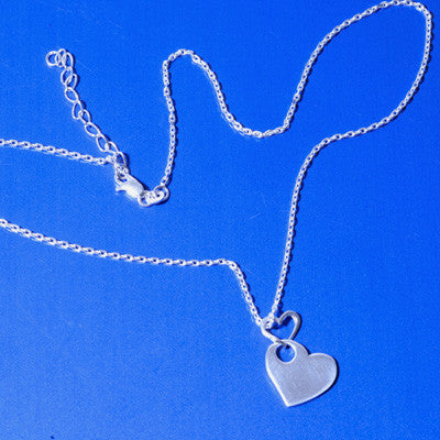 DOUBLE FLOATING HEART PENDANT