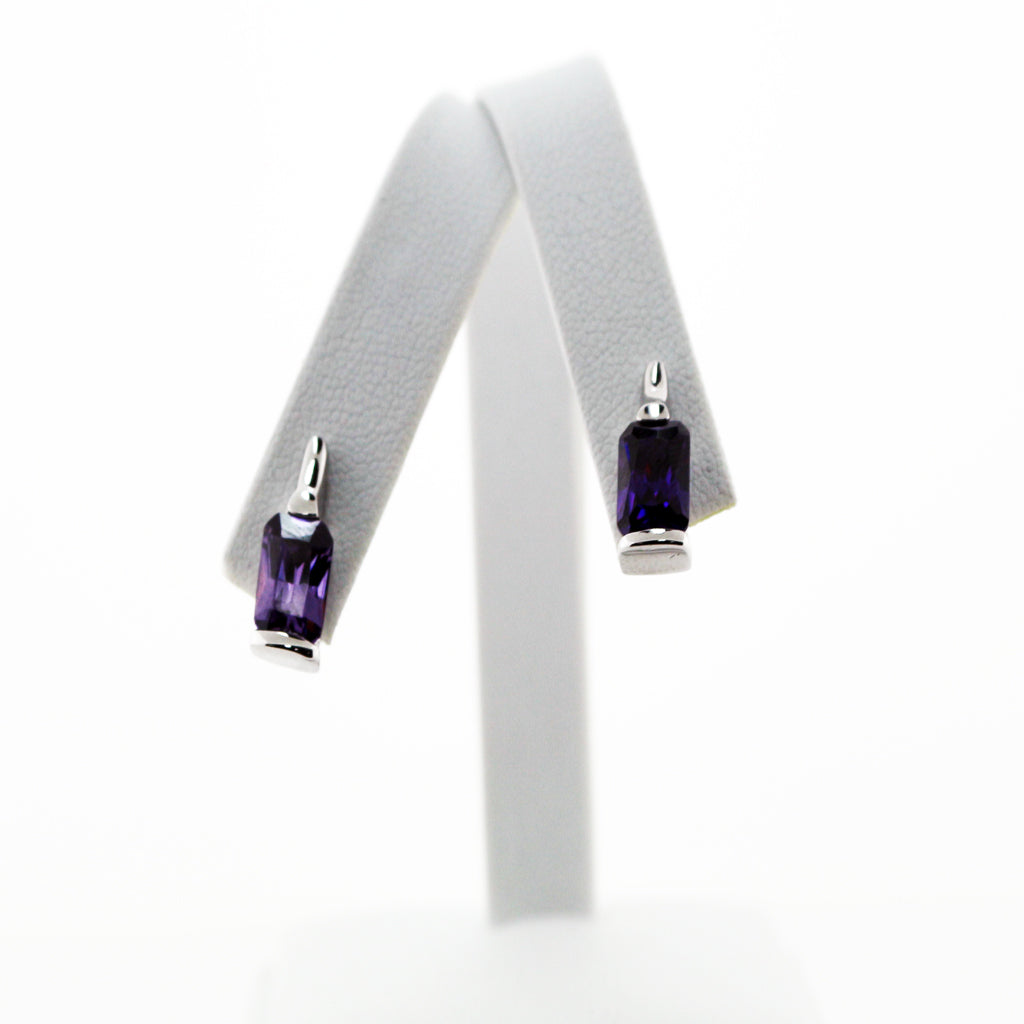 FINE AMETHYST EARRINGS