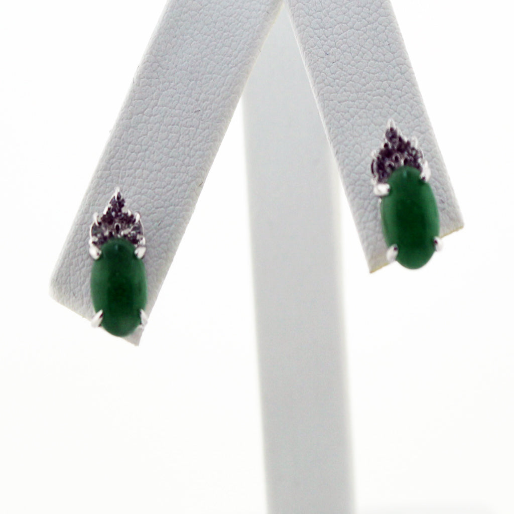 ELEGANT JADE EARRINGS