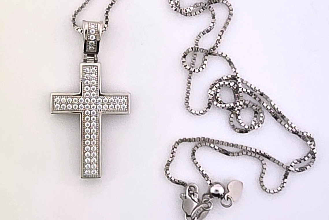 Double Diamond Lines and Silver Cross
