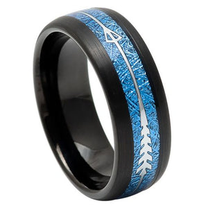 Blue Indian Arrow Ring - 969