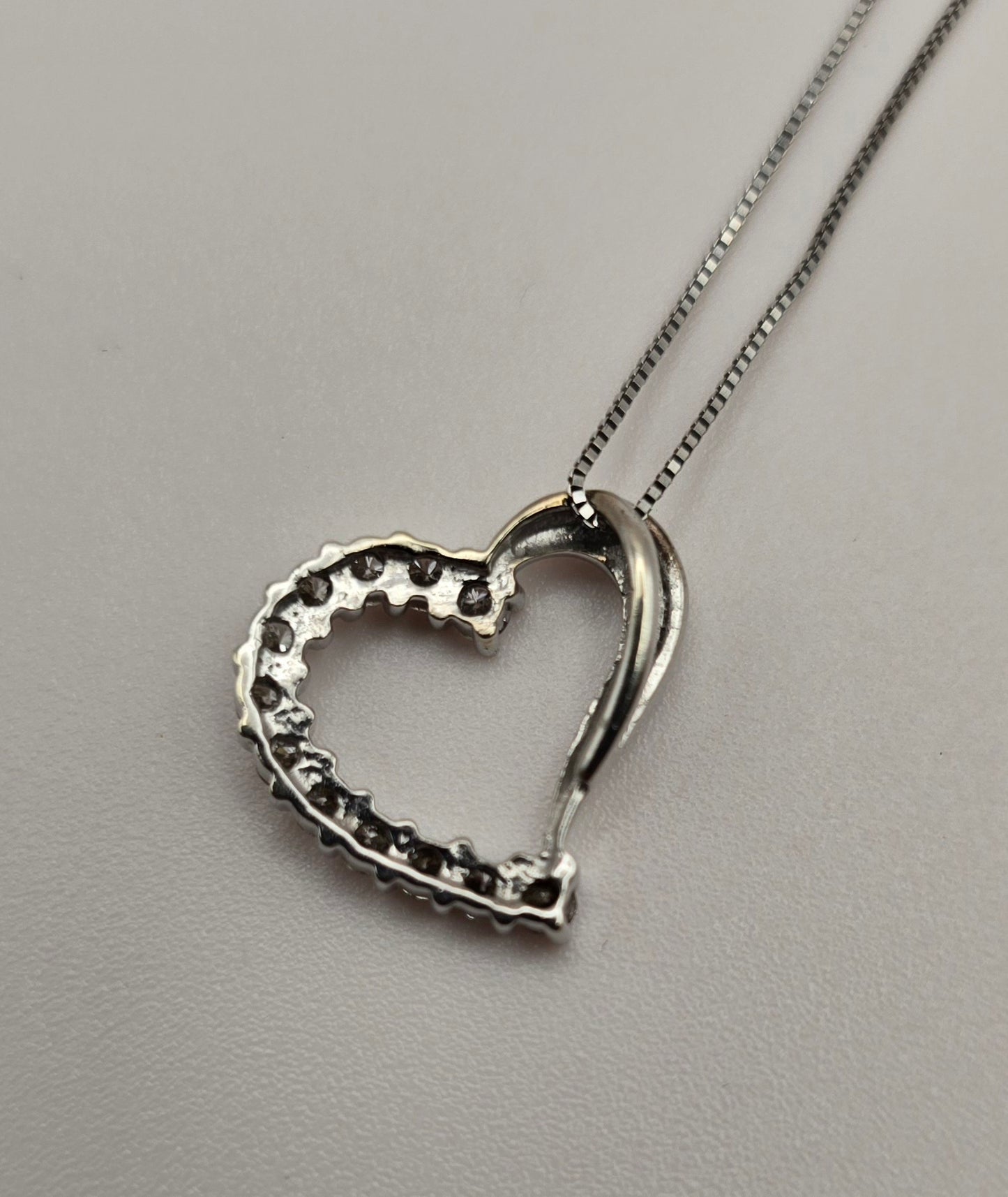 Tiffany Style Heart Pendant