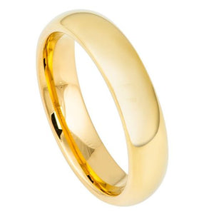 Gold Plated Comfort Band 5mm - 100