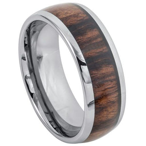 Rosewood Inlay Ring - 728