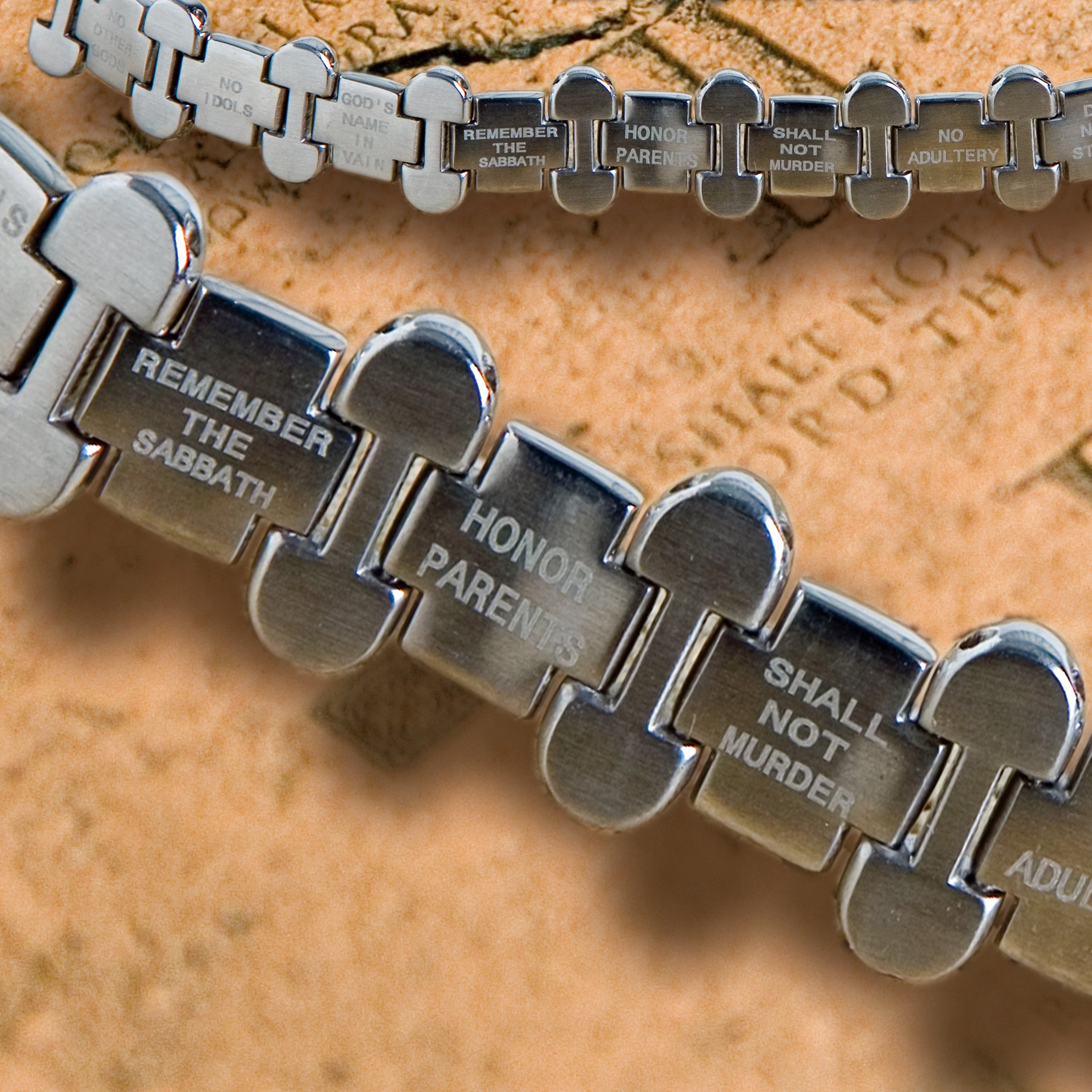 *Ten Commandments Bracelet-bible bracelet-religious bracelet-christian bracelet-jewish bracelet-patriotic bracelet