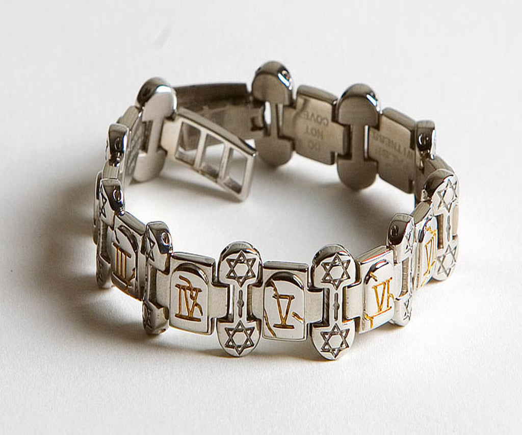 *Ten Commandments Bracelet-bible bracelet-religious bracelet-christian bracelet-jewish bracelet-patriotic bracelet