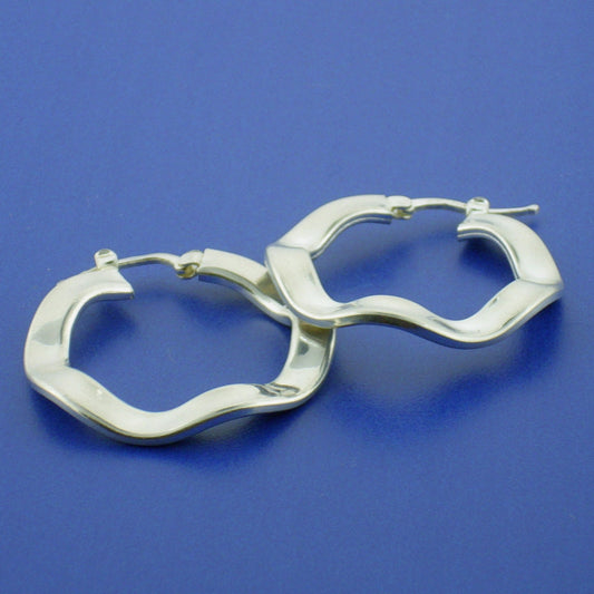 FANCY EURODESIGN HOOPS EARRINGS
