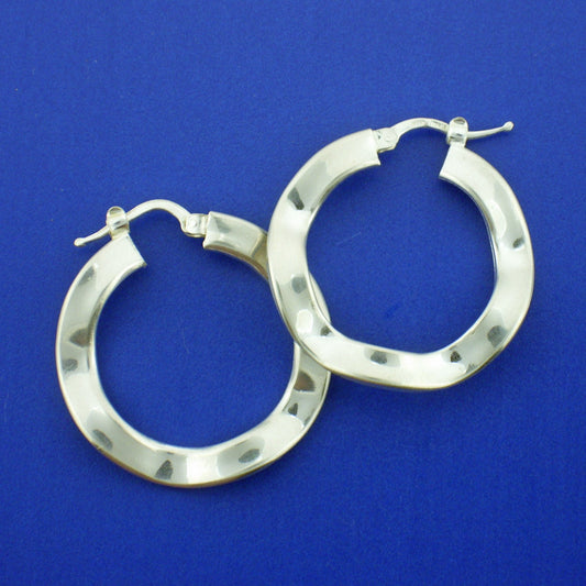 FANCY EURODESIGN HOOPS EARRINGS