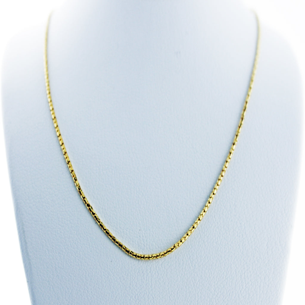 FANCY 14K YG CHAIN