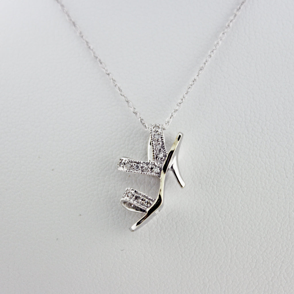DECO SHOE DIAMOND PENDANT CHAIN