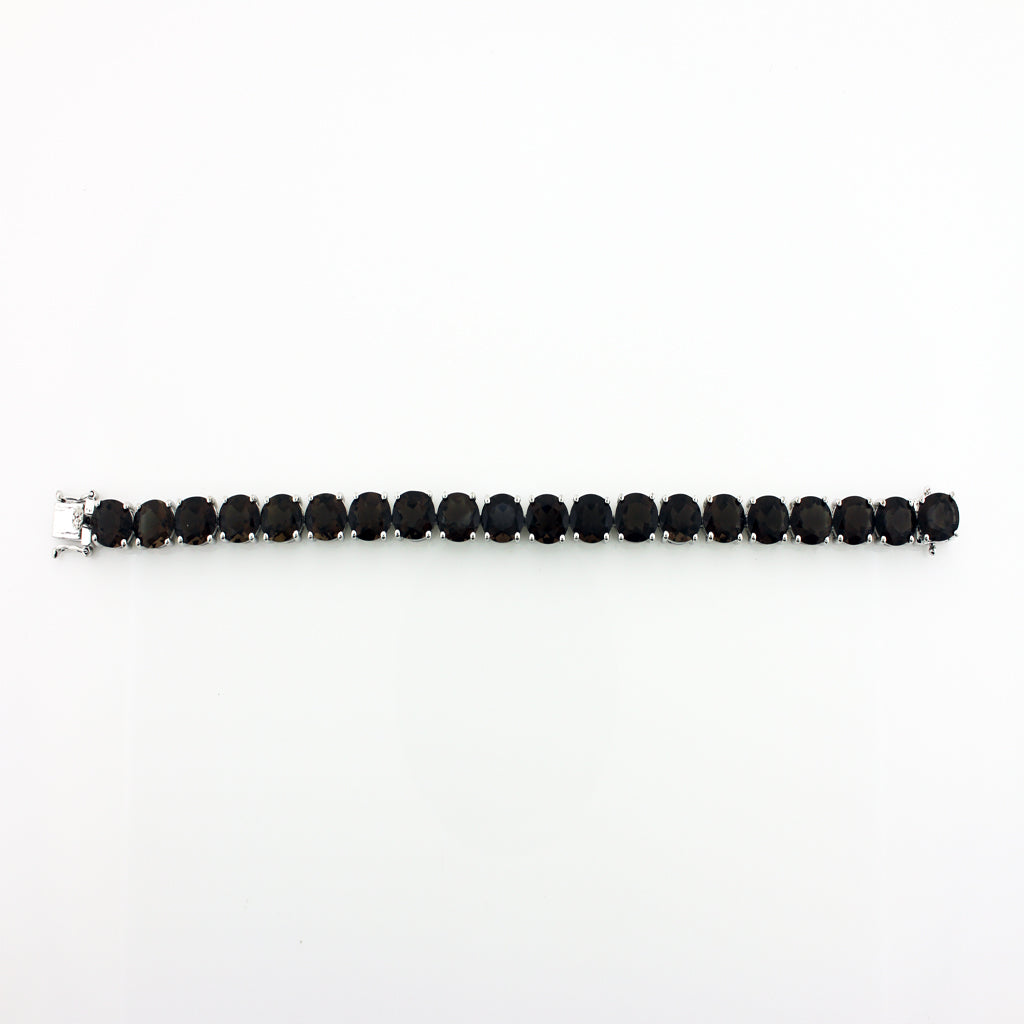 DARK CHAMPAIGNE TOPAZ TENNIS BRACELET