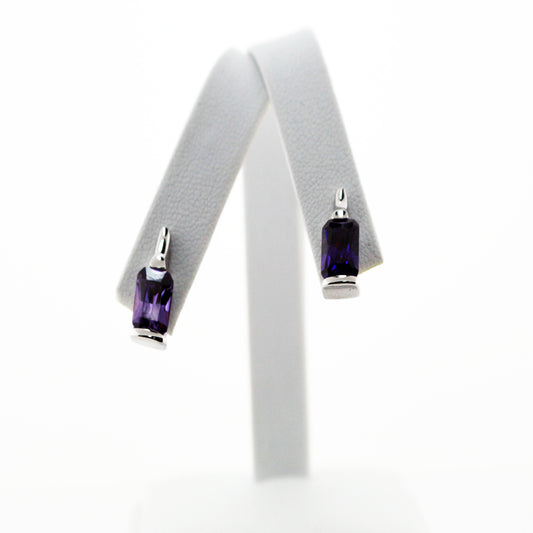 FINE AMETHYST EARRINGS