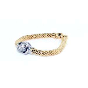 LOVE KNOT DIAMOND BRACELET