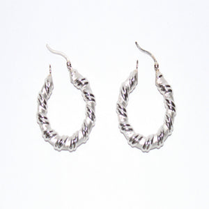 DECO ROPE HOOPS EARRINGS
