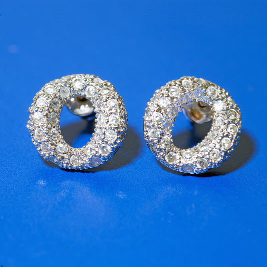DESIGNER INSPIRED OVAL EARRINGS