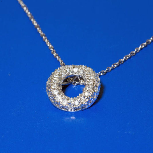 DESIGNER INSPIRED OVAL PENDANT