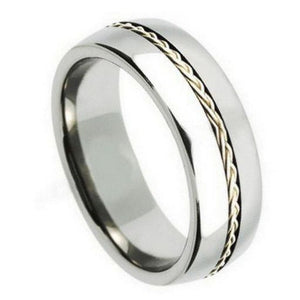 Braided Sterling Silver Band - 217